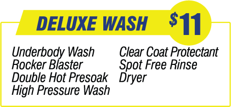 Deluxe Wash - $11
